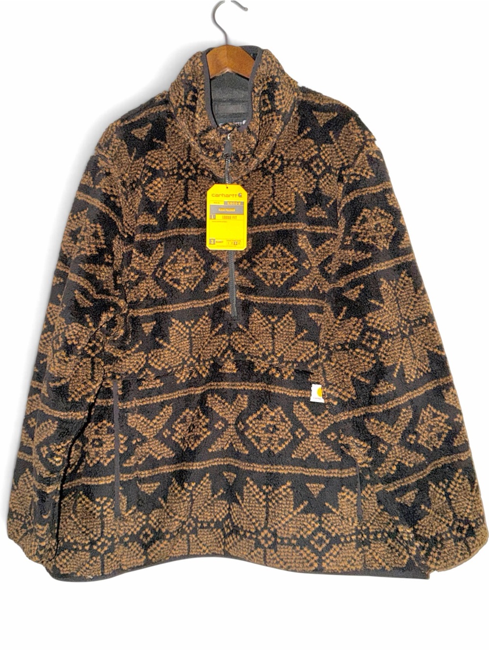 Carhartt Women’s Loose Fit Patterned Fleece Pullover Size 3X (24-26)